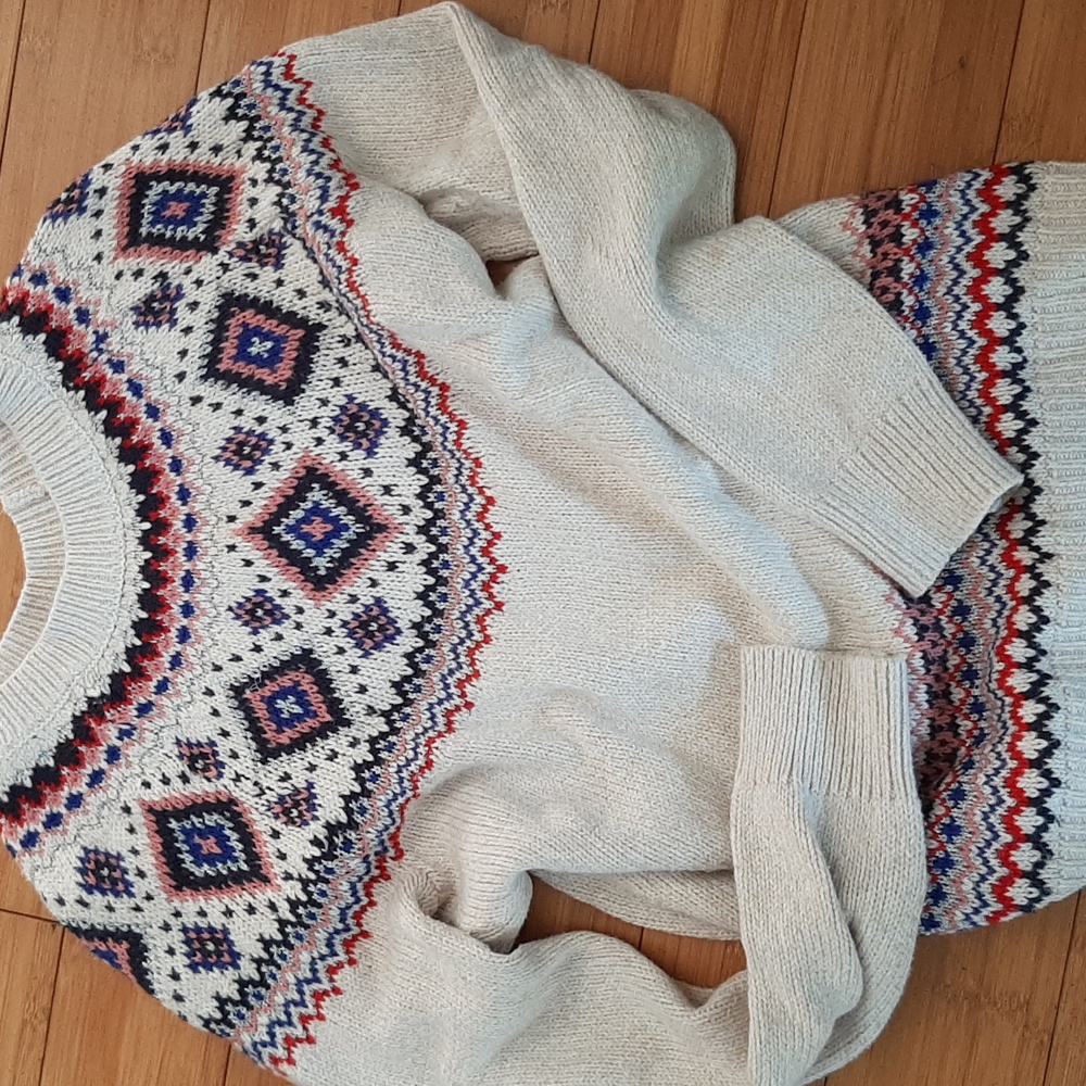 Old Navy Fair Isle sweater